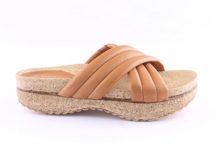 d.moro shoes Women Leather Slippers for Summer: C711 Coconut (Wholesale)