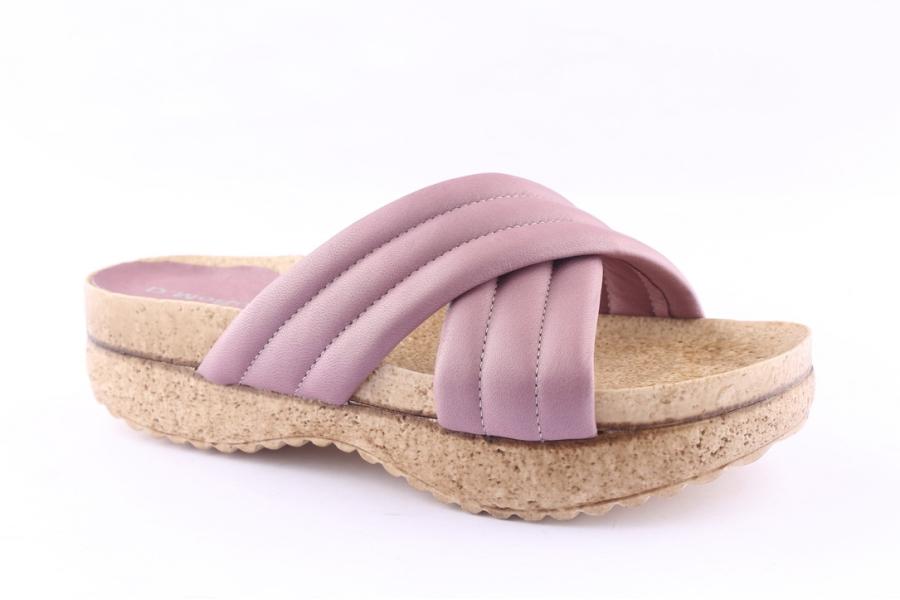 D.moro Shoes Women Leather Slippers For Summer: C711 Grepsheak (Wholesale)