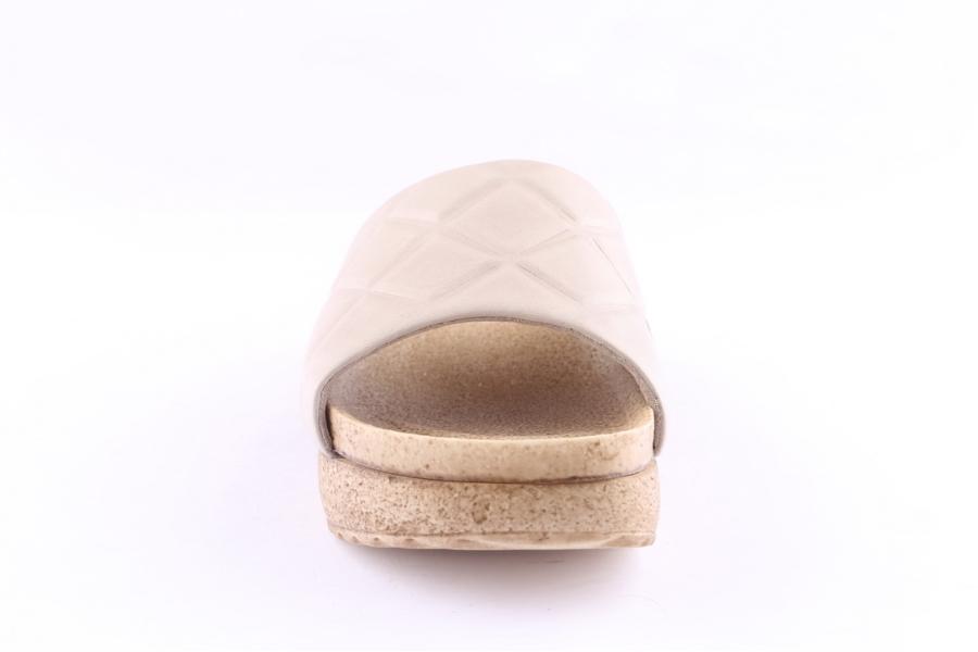 D.moro Shoes Women Leather Slippers For Summer: C712 Silver Grey (Wholesale)