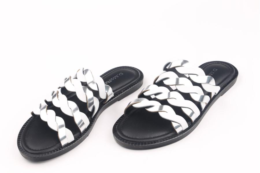 d.moro shoes Women Leather Slippers for summer: NAT-7 Mix Color Leather (Wholesale)