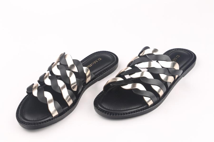 d.moro shoes Women Leather Slippers for summer: NAT-7 Mix Color Leather (Wholesale)