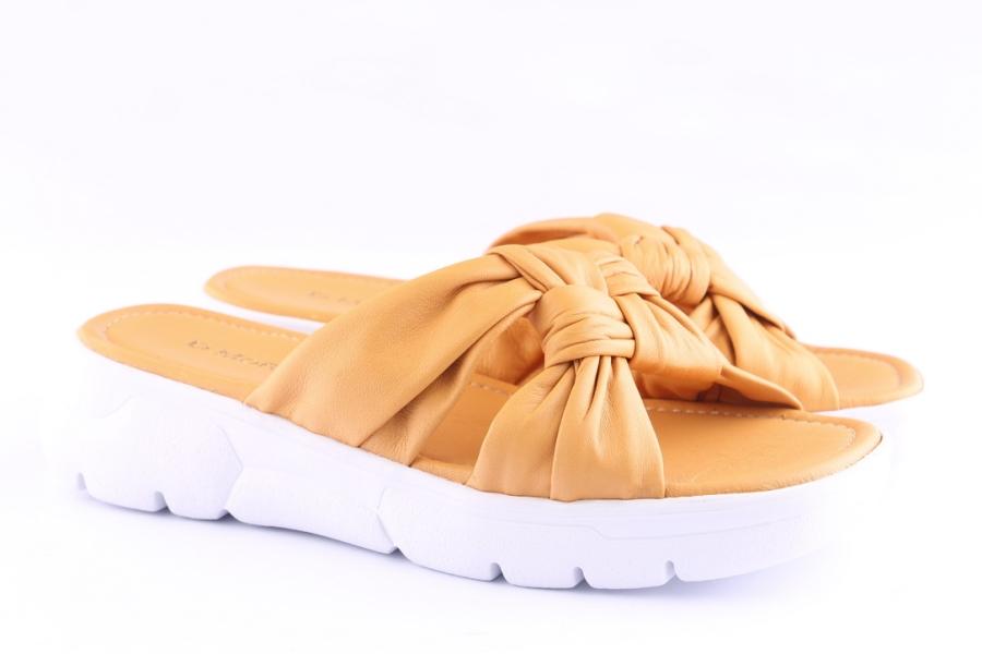 D.moro Shoes Women Leather Slippers For Summer: TAŞ-116 Camel (Wholesale)