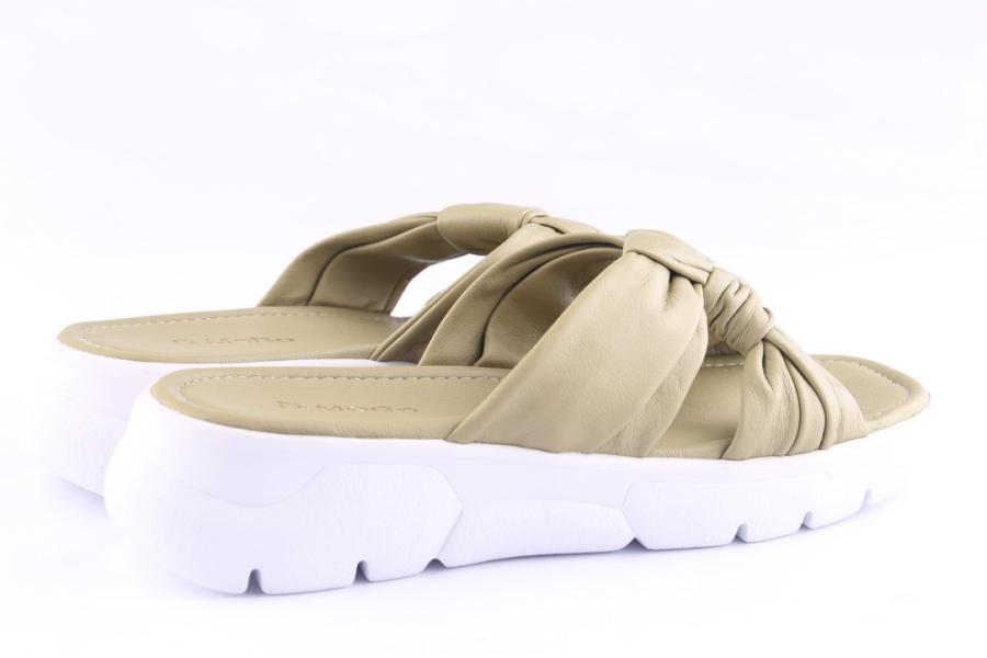 D.moro Shoes Women Leather Slippers For Summer: TAŞ-116 Shadow (Wholesale)