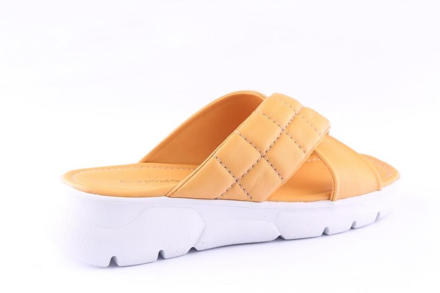 D.moro Shoes Women Leather Slippers For Summer: TAŞ-295 Camel (Wholesale)