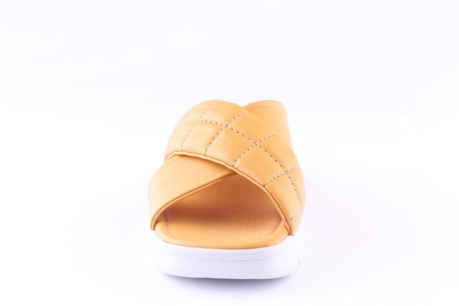 D.moro Shoes Women Leather Slippers For Summer: TAŞ-295 Camel (Wholesale)