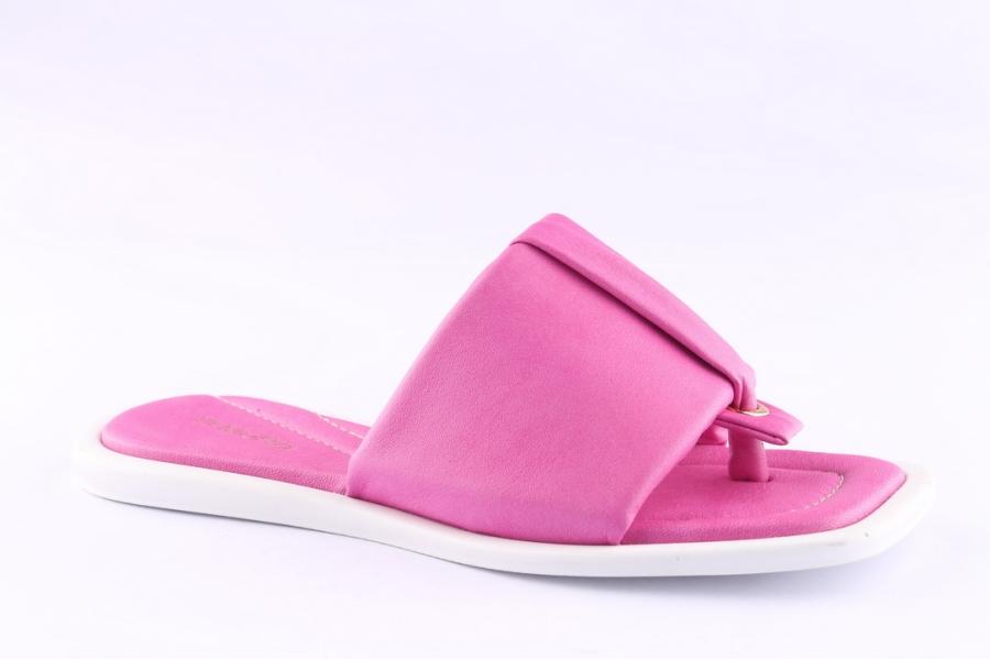 D.moro Shoes Women Leather Slippers For Summer: TAŞ-343 Fuchsia (Wholesale)