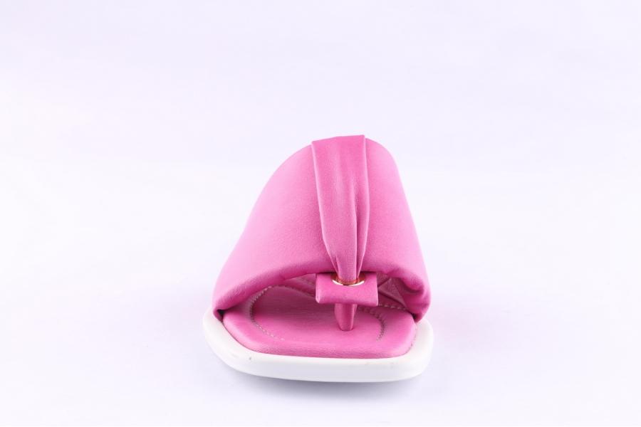 D.moro Shoes Women Leather Slippers For Summer: TAŞ-343 Fuchsia (Wholesale)