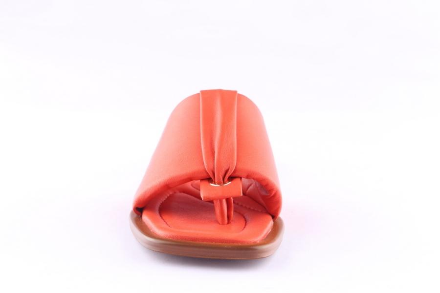 D.moro Shoes Women Leather Slippers For Summer: TAŞ-343 Red (Wholesale)