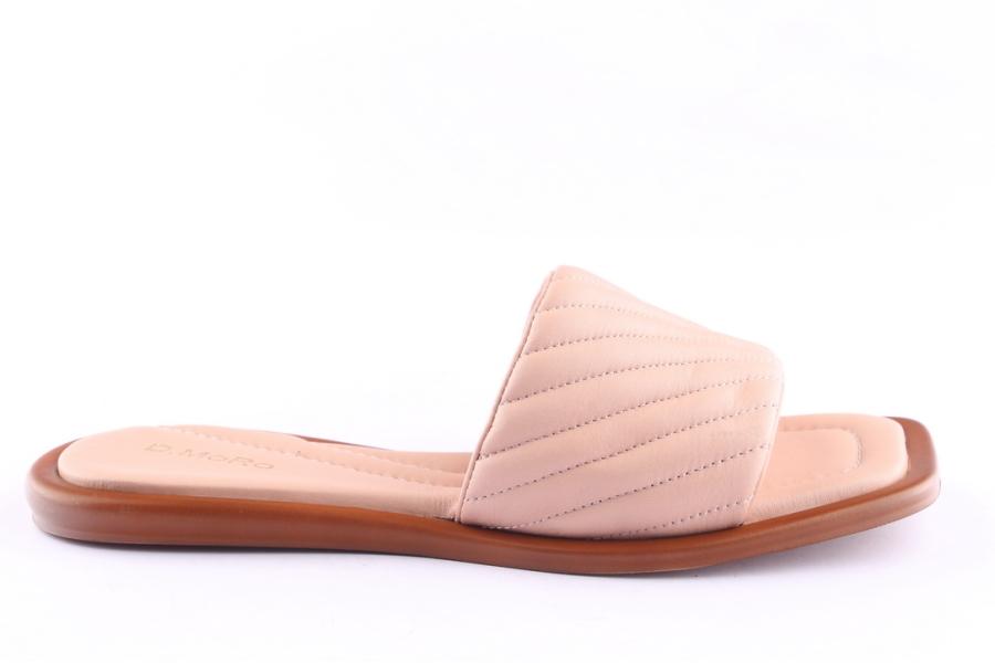 d.moro shoes Women Leather Slippers for Summer: TAŞ-345 Powder (Wholesale)