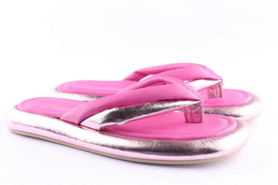 D.moro Shoes Women Leather Slippers For Summer: TAŞ-347 Fuchsia (Wholesale)