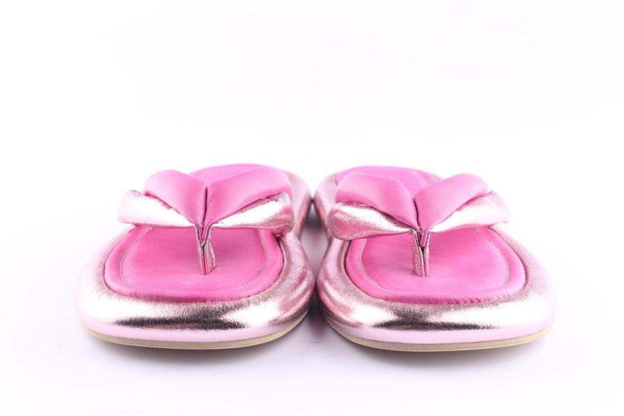 D.moro Shoes Women Leather Slippers For Summer: TAŞ-347 Fuchsia (Wholesale)