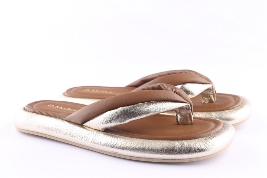 D.moro Shoes Women Leather Slippers For Summer: TAŞ-347 Tan (Wholesale)