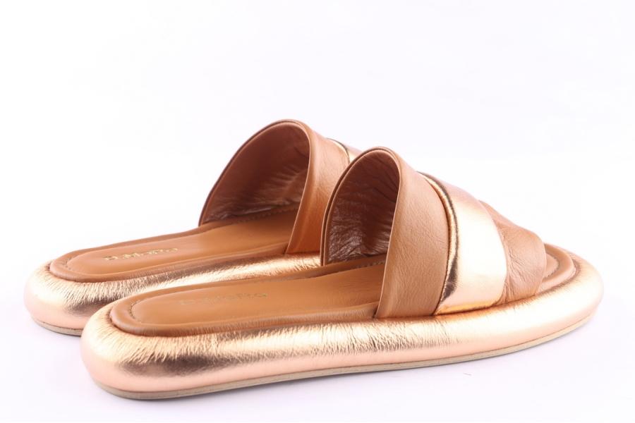 D.moro Shoes Women Leather Slippers For Summer: TAŞ-351 Tan (Wholesale)