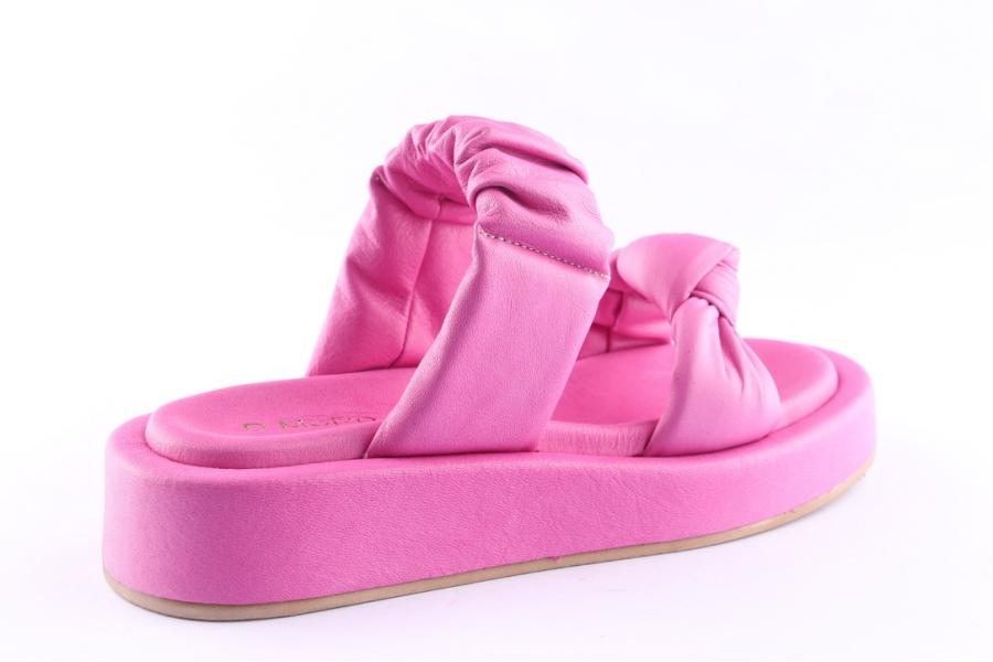 D.moro Shoes Women Leather Slippers For Summer: TAŞ-362 Fuchsia (Wholesale)