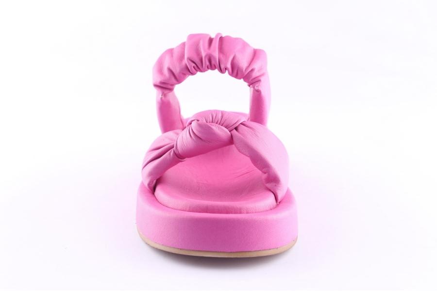 D.moro Shoes Women Leather Slippers For Summer: TAŞ-362 Fuchsia (Wholesale)