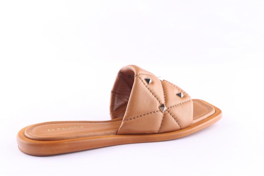 D.moro Shoes Women Leather Slippers For Summer: TAŞ-364 Tan (Wholesale)