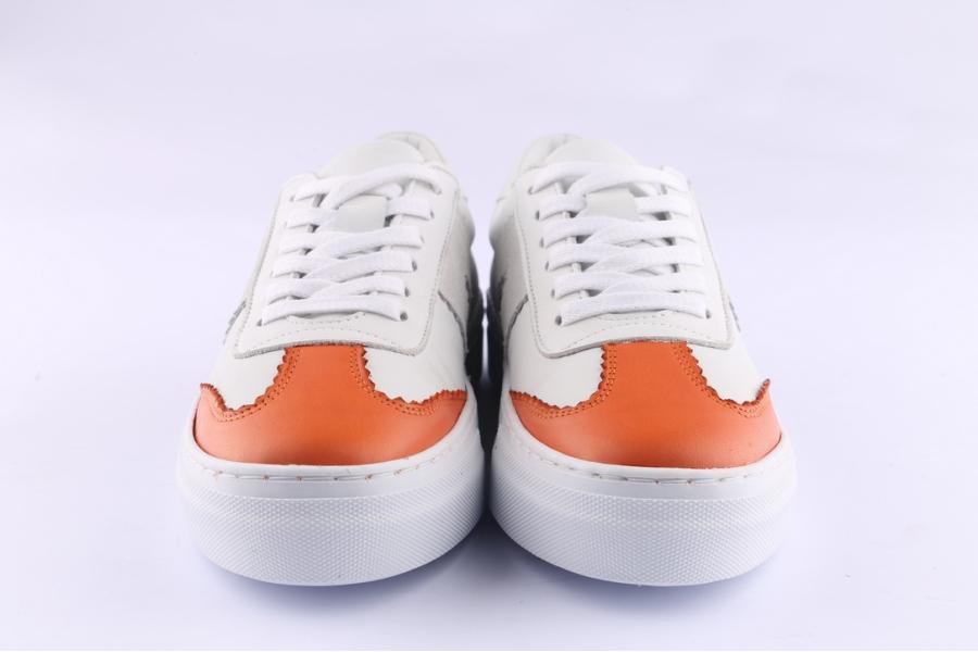 D.moro Shoes Women Leather Sneakers For Summer: 143141 White (Wholesale)