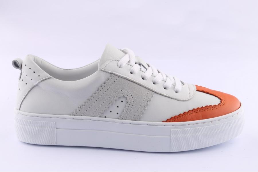 d.moro shoes Women Leather Sneakers for Summer: 143141 White (Wholesale)