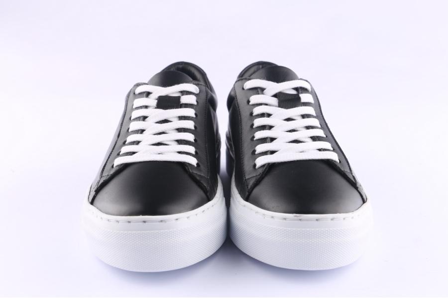 D.moro Shoes Women Leather Sneakers For Summer: 143153 Black (Wholesale)
