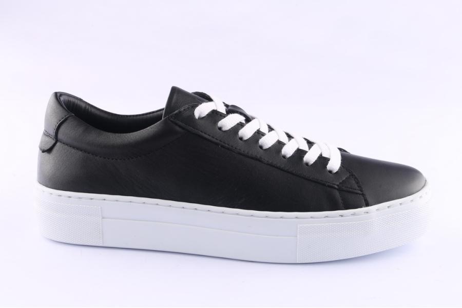 d.moro shoes Women Leather Sneakers for Summer: 143153 Black (Wholesale)