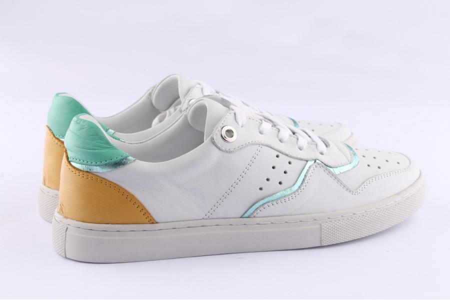 D.moro Shoes Women Leather Sneakers For Summer: 192002 White (Wholesale)
