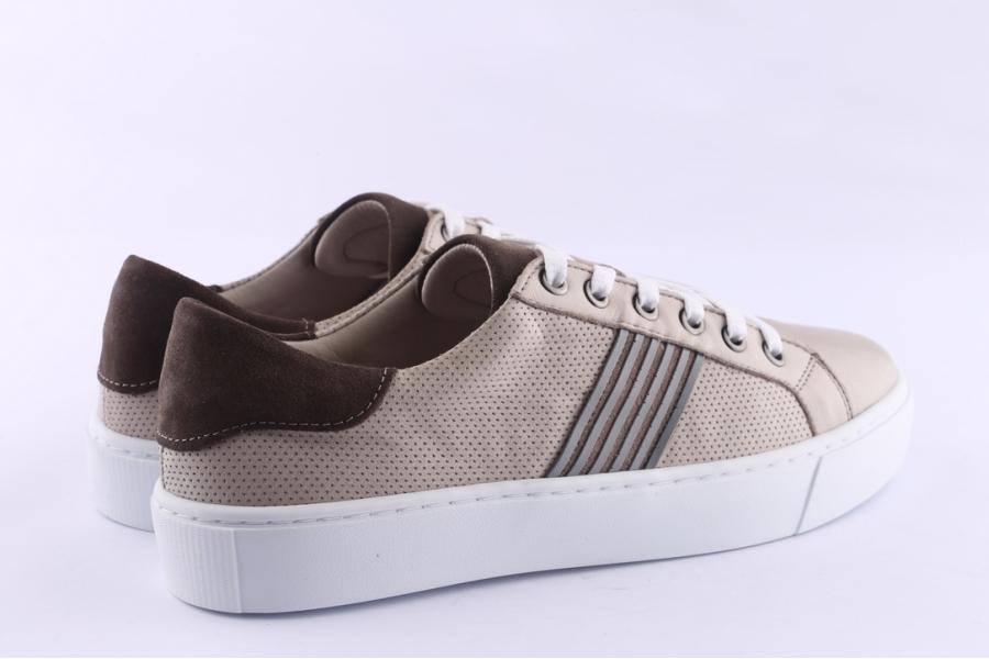 D.moro Shoes Women Leather Sneakers For Summer: 194003 Darkstone (Wholesale)