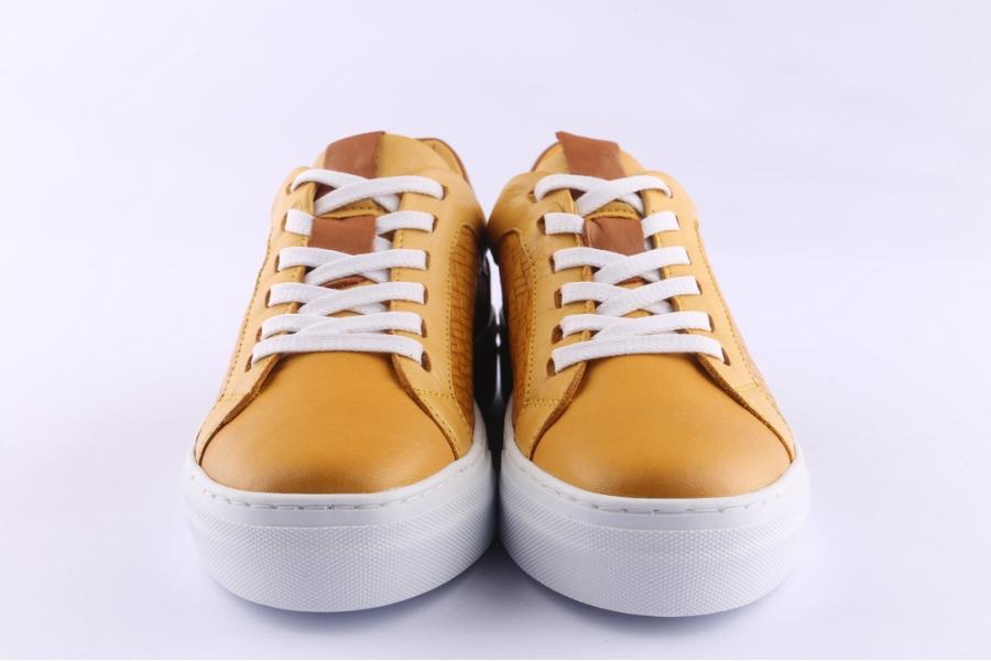 D.moro Shoes Women Leather Sneakers For Summer: 20060 Yellow (Wholesale)