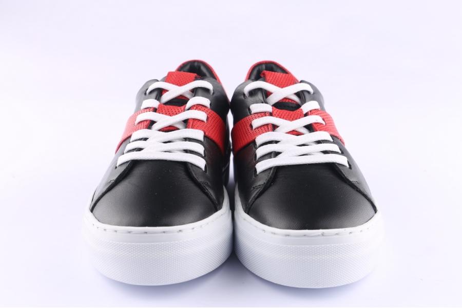 D.moro Shoes Women Leather Sneakers For Summer: 20078 Black (Wholesale)