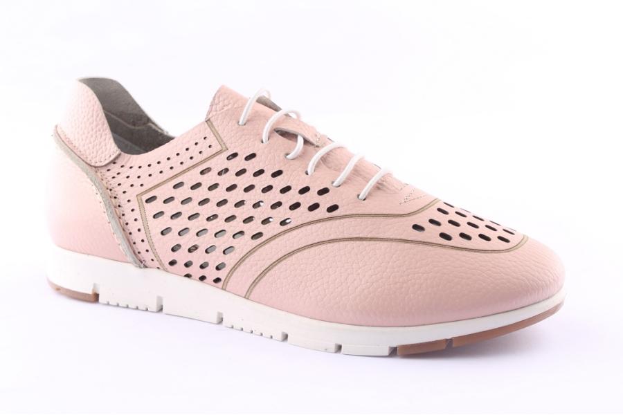 D.moro Shoes Women Leather Sneakers For Summer: 21201 Powder (Wholesale)