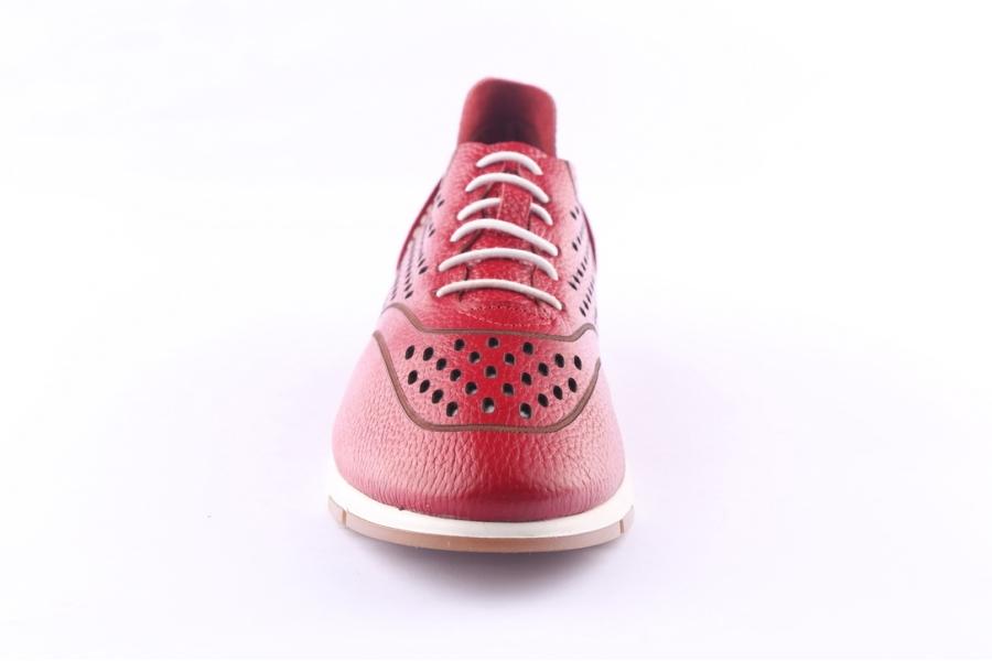 D.moro Shoes Women Leather Sneakers For Summer: 21201 Red (Wholesale)