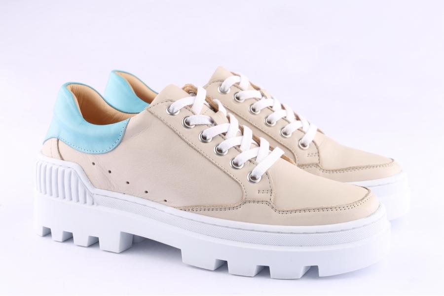D.moro Shoes Women Leather Sneakers For Summer: 250001 Silver Grey (Wholesale)