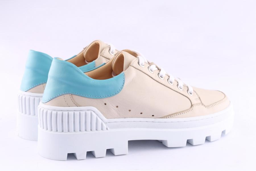 D.moro Shoes Women Leather Sneakers For Summer: 250001 Silver Grey (Wholesale)