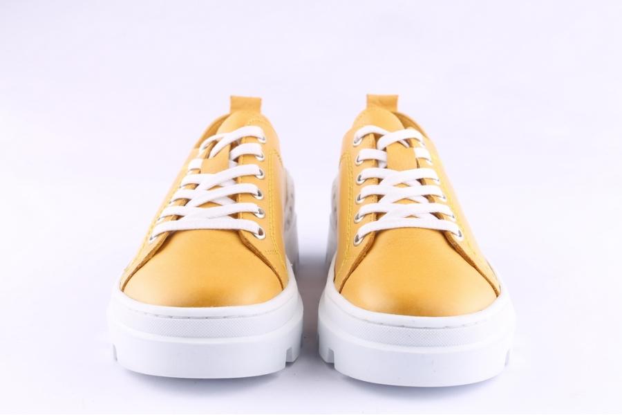 D.moro Shoes Women Leather Sneakers For Summer: 250004 Yellow (Wholesale)