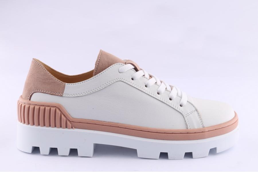 d.moro shoes Women Leather Sneakers for Summer: 250005 White (Wholesale)