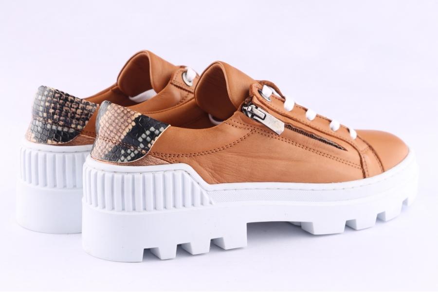 D.moro Shoes Women Leather Sneakers For Summer: 250006 Tan (Wholesale)
