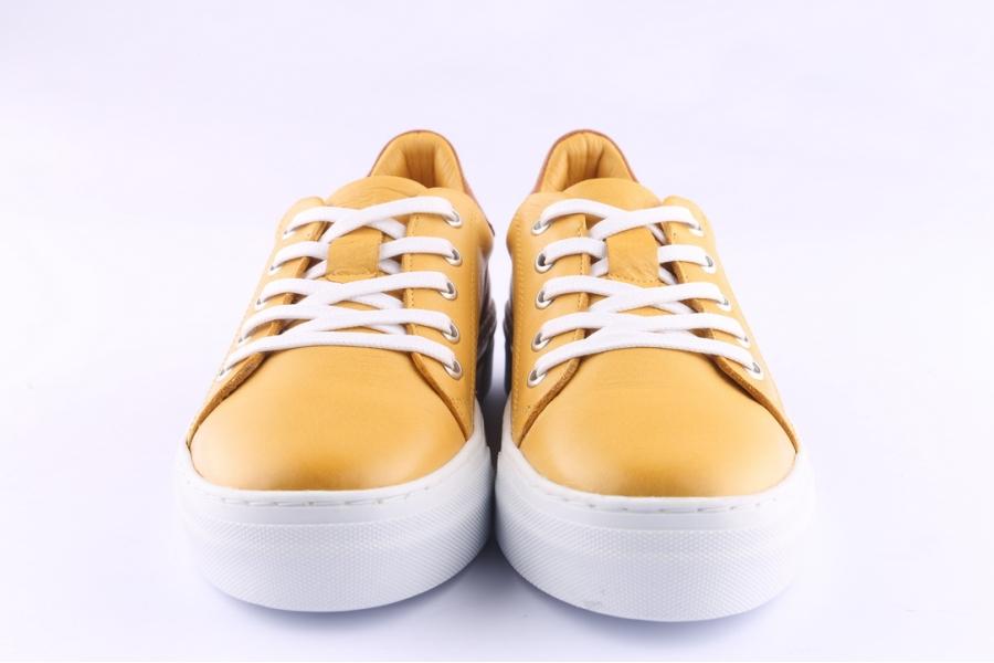 D.moro Shoes Women Leather Sneakers For Summer: 90145 Yellow (Wholesale)