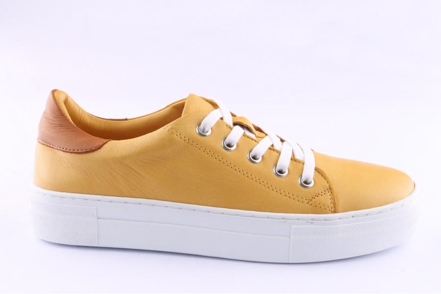 d.moro shoes Women Leather Sneakers for Summer: 90145 Yellow (Wholesale)