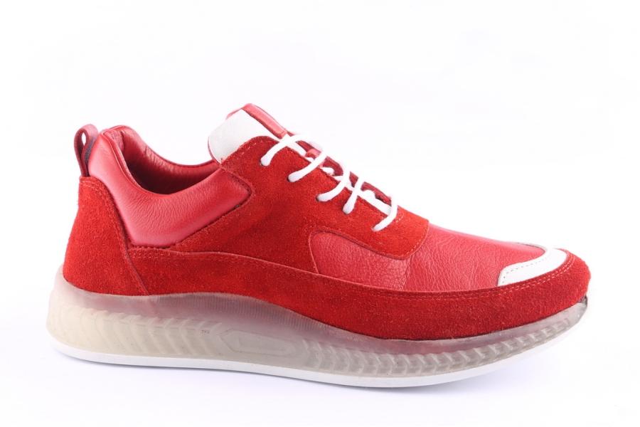 d.moro shoes Women Leather Sneakers for Summer: C500 Red (Wholesale)