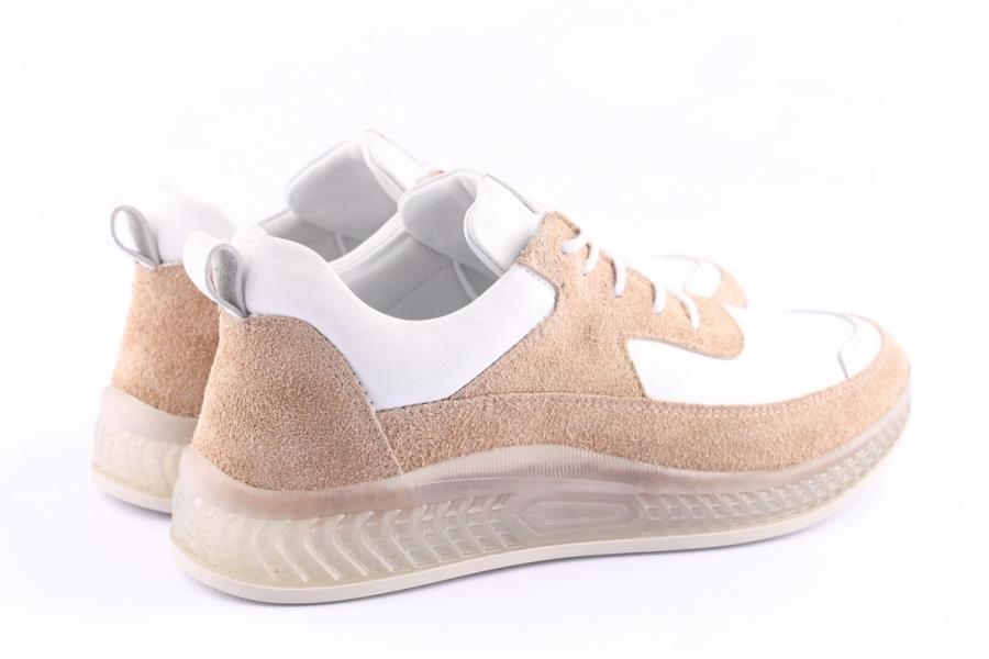 D.moro Shoes Women Leather Sneakers For Summer: C500 White (Wholesale)