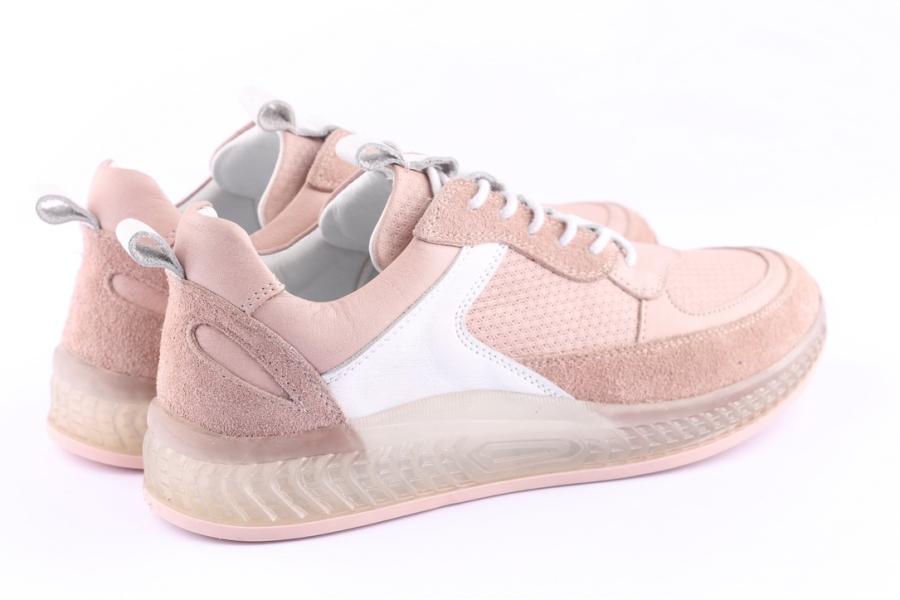 D.moro Shoes Women Leather Sneakers For Summer: C501 Powder (Wholesale)