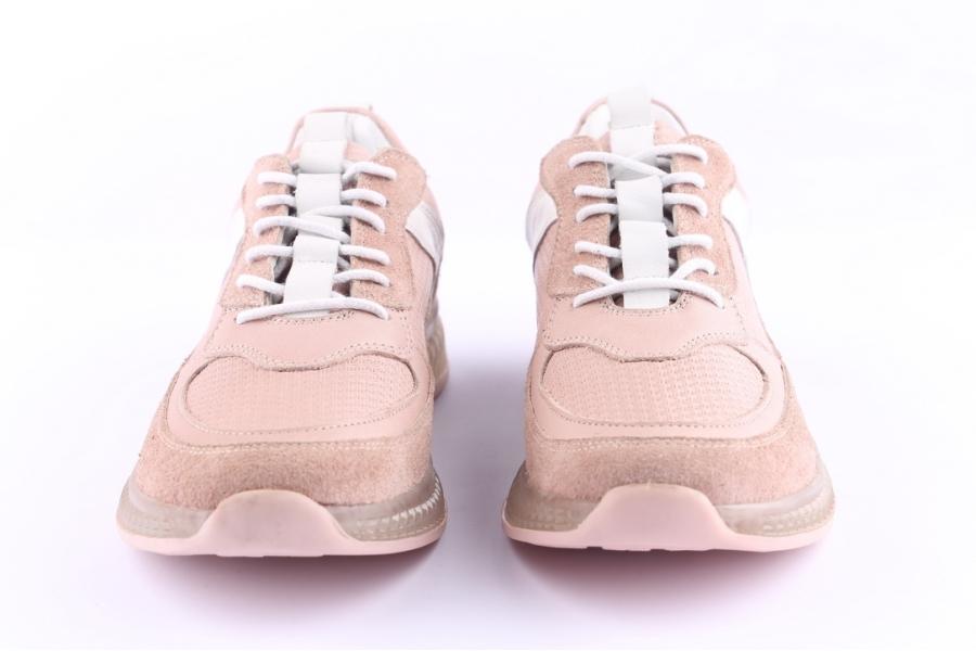 D.moro Shoes Women Leather Sneakers For Summer: C501 Powder (Wholesale)