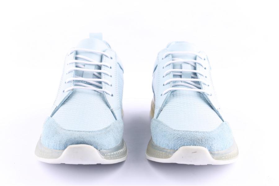D.moro Shoes Women Leather Sneakers For Summer: C502 Ice Blue (Wholesale)