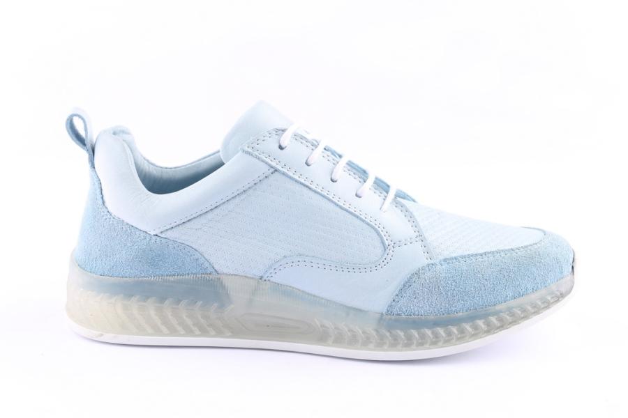 d.moro shoes Women Leather Sneakers for Summer: C502 Ice Blue (Wholesale)