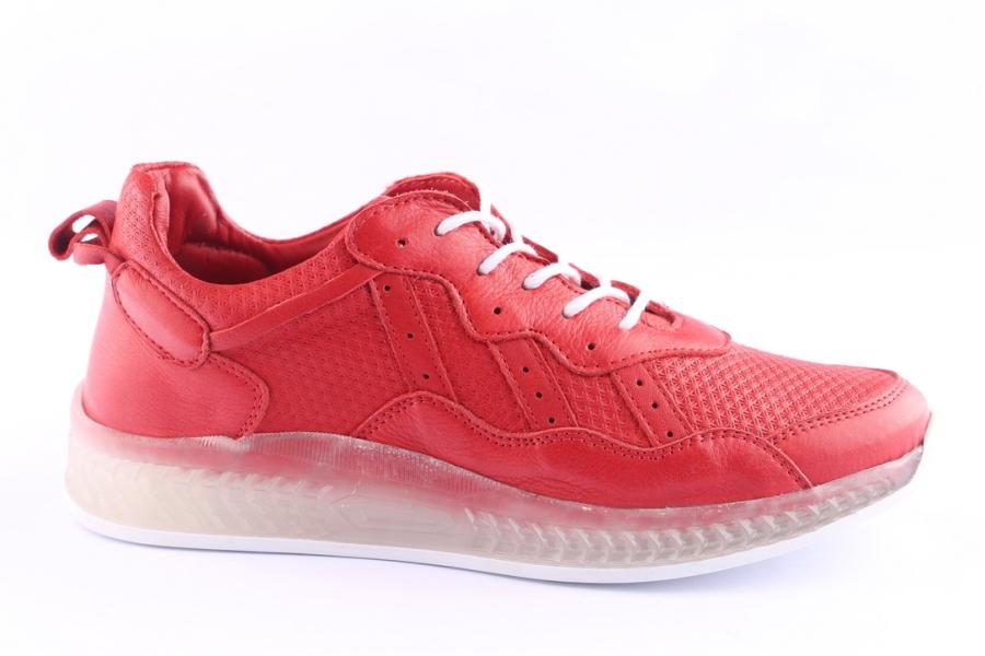 d.moro shoes Women Leather Sneakers for Summer: C503 Red (Wholesale)