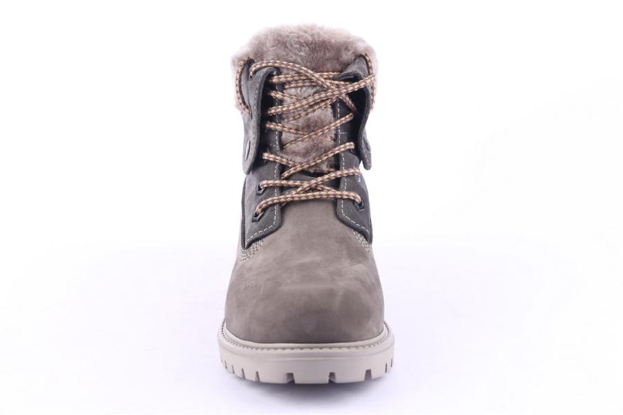 D.moro Shoes Women Nubuck Leather Ankle Boots For Winter: 506 Grey (Wholesale)