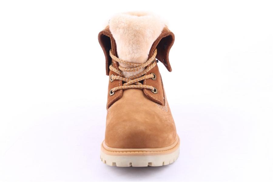 D.moro Shoes Women Nubuck Leather Ankle Boots For Winter: 506 Tan (Wholesale)