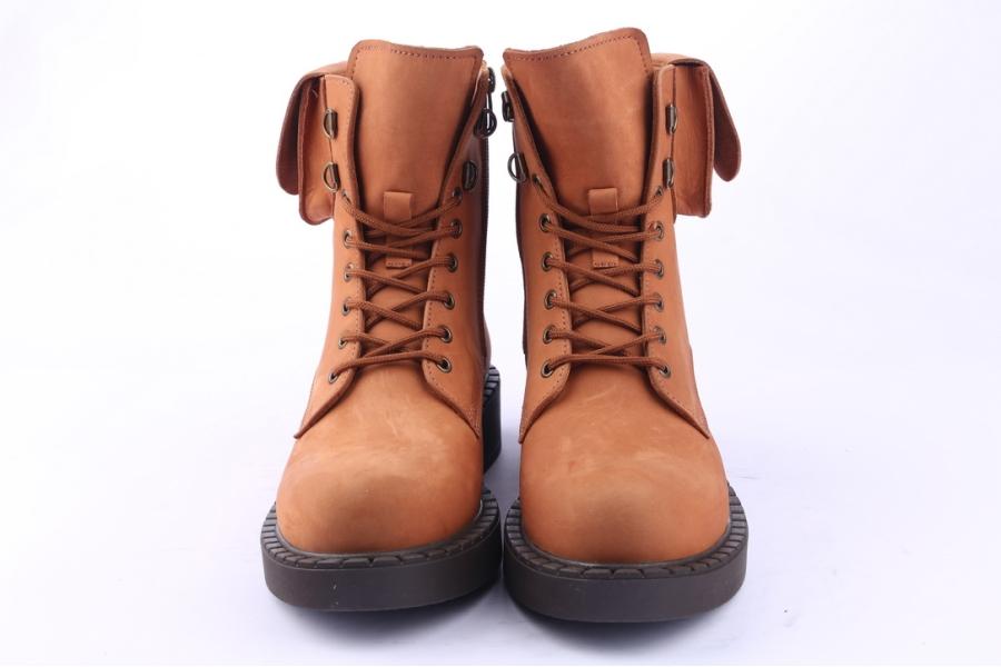 D.moro Shoes Women Nubuck Leather Ankle Boots For Winter: 519C Tan (Wholesale)