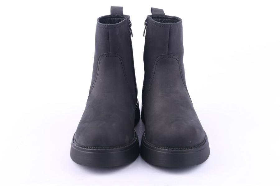 D.moro Shoes Women Nubuck Leather Ankle Boots For Winter: 545H Black (Wholesale)