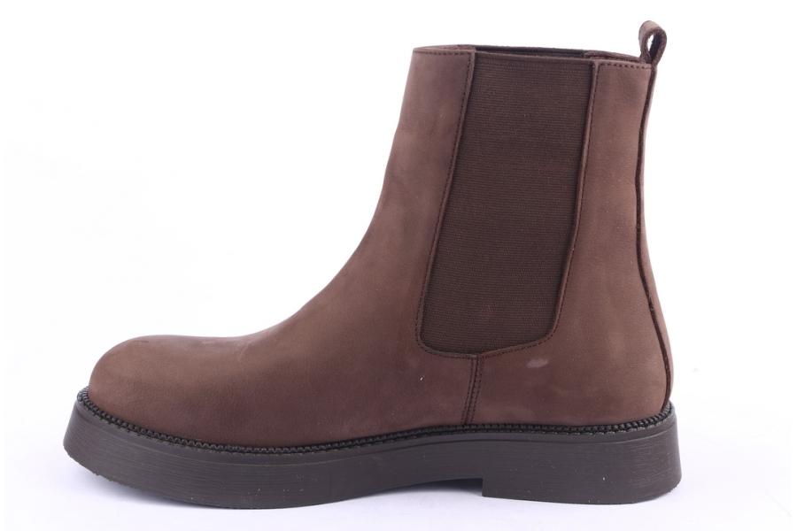 D.moro Shoes Women Nubuck Leather Ankle Boots For Winter: 545I Brown (Wholesale)