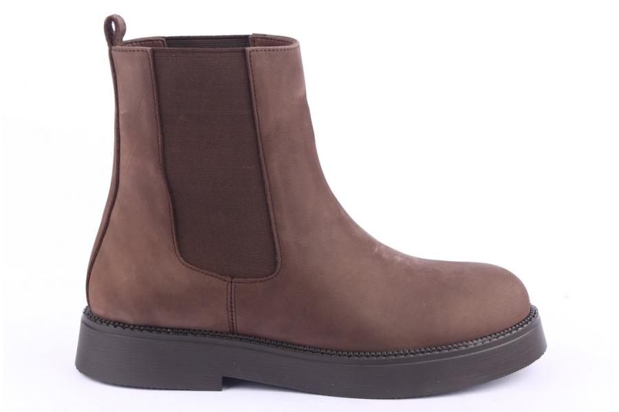 d.moro shoes Women nubuck leather Ankle Boots for Winter: 545I Brown (Wholesale)
